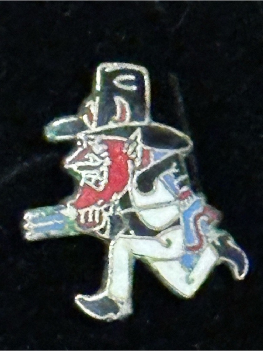 Red Devil Pioneer Vintage Pin